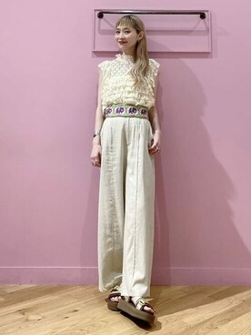 Ray BEAMSさん（レディース・164cm）の夏コーディネート