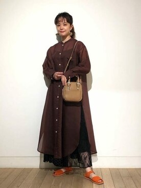 Ray BEAMSさん（レディース・162cm）の夏コーディネート