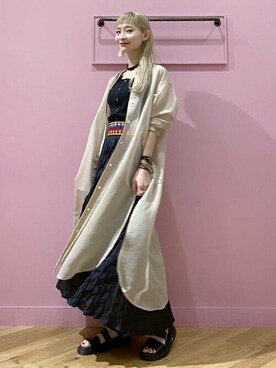 Ray BEAMSさん（レディース・164cm）の夏コーディネート