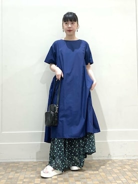 Ray BEAMSさん(レディース・161cm)の夏コーディネート