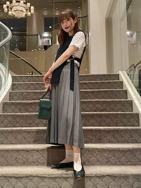 Ray BEAMSさん（レディース・163cm）の夏コーディネート