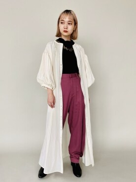 Ray BEAMSさん（レディース・153cm）の夏コーディネート