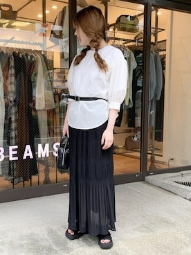 Ray BEAMSさん（レディース・165cm）の夏コーディネート