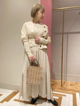 Ray BEAMSさん(レディース・158cm)の夏コーディネート