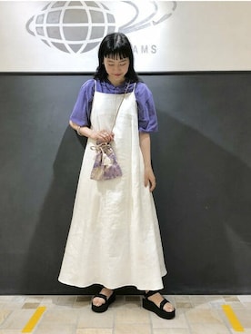 Ray BEAMSさん(レディース・166cm)の夏コーディネート