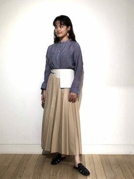 Ray BEAMSさん（レディース・162cm）の夏コーディネート