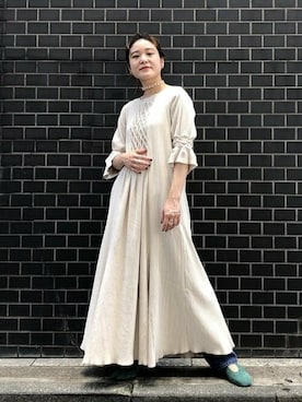 Ray BEAMSさん（レディース・158cm）の夏コーディネート