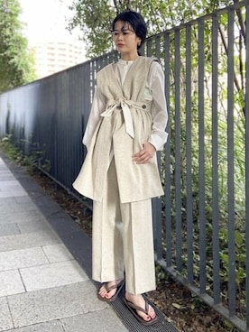 Ray BEAMSさん（レディース・153cm）の夏コーディネート