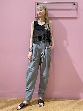 Ray BEAMSさん（レディース・164cm）の夏コーディネート