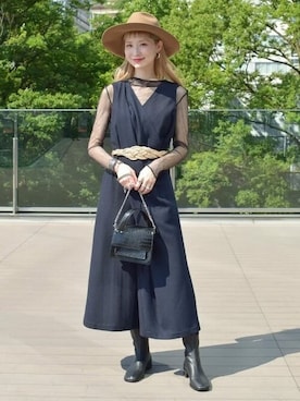 Ray BEAMSさん（レディース・164cm）の夏コーディネート