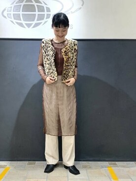 Ray BEAMSさん（レディース・166cm）の夏コーディネート