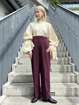 Ray BEAMSさん(レディース・153cm)の秋コーディネート