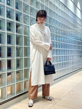 Ray BEAMSさん（レディース・156cm）の秋コーディネート