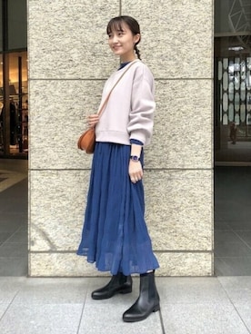 Ray BEAMSさん（レディース・162cm）の秋コーディネート