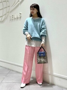 Ray BEAMSさん（レディース・158cm）の秋コーディネート