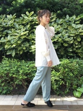 Ray BEAMSさん（レディース・161cm）の秋コーディネート