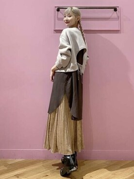 Ray BEAMSさん（レディース・164cm）の秋コーディネート