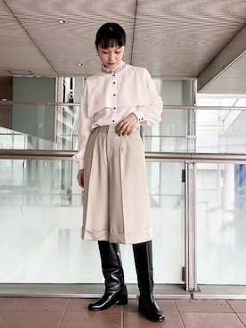 Ray BEAMSさん（レディース・158cm）の秋コーディネート