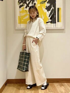 Ray BEAMSさん（レディース・168cm）の秋コーディネート