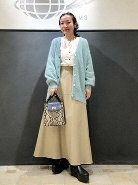 Ray BEAMSさん（レディース・157cm）の秋コーディネート