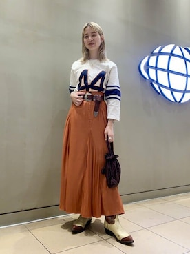 Ray BEAMSさん（レディース・164cm）の秋コーディネート