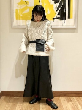 Ray BEAMSさん（レディース・158cm）の秋コーディネート