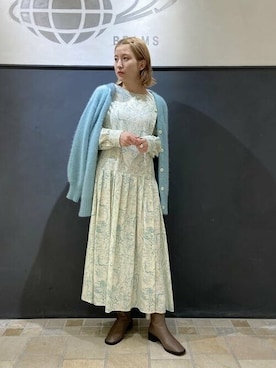 Ray BEAMSさん（レディース・158cm）の秋コーディネート