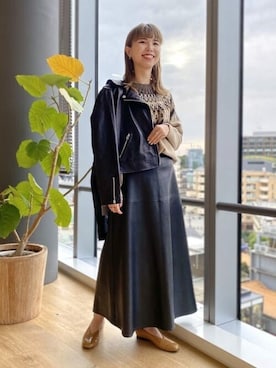 Ray BEAMSさん(レディース・162cm)の秋コーディネート