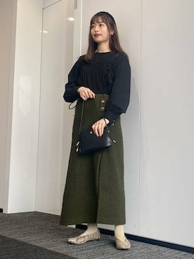 Ray BEAMSさん（レディース・163cm）の秋コーディネート