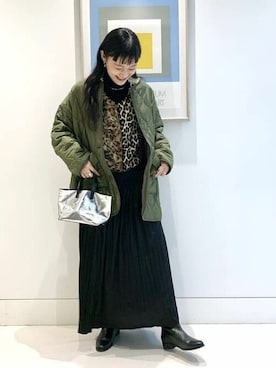 「RBS」｜「アイテム（ブルゾン）」を使った、Ray BEAMSさん（レディース・166cm）の秋コーディネート