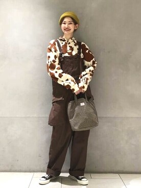 Ray BEAMSさん(レディース・173cm)の秋コーディネート