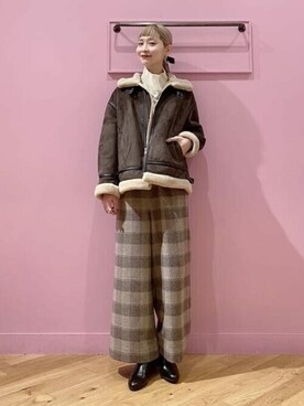 Ray BEAMSさん（レディース・164cm）の秋コーディネート