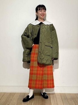 Ray BEAMSさん（レディース・154cm）の秋コーディネート