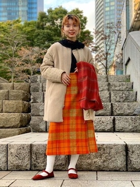 Ray BEAMSさん（レディース・163cm）の秋コーディネート