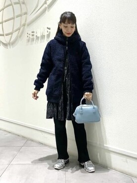 Ray BEAMSさん（レディース・156cm）の秋コーディネート