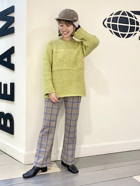 Ray BEAMSさん（レディース・162cm）の秋コーディネート