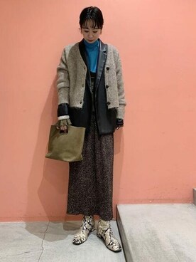 Ray BEAMSさん（レディース・160cm）の秋コーディネート