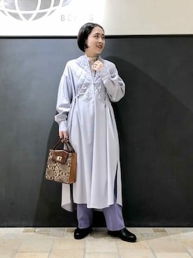 Ray BEAMSさん（レディース・152cm）の冬コーディネート