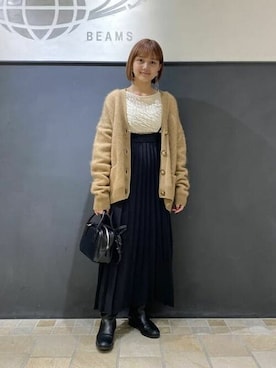 Ray BEAMSさん（レディース・155cm）の冬コーディネート