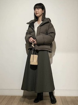 Ray BEAMSさん（レディース・158cm）の冬コーディネート