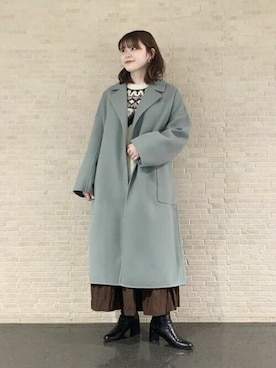 Ray BEAMSさん（レディース・158cm）の冬コーディネート