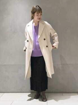 Ray BEAMSさん（レディース・165cm）の冬コーディネート