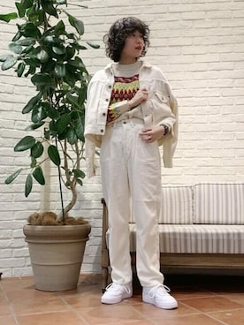 Ray BEAMSさん（レディース・163cm）の冬コーディネート