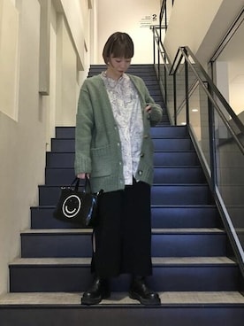 Ray BEAMSさん(レディース・155cm)の冬コーディネート