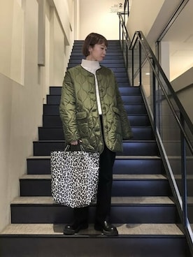 Ray BEAMSさん(レディース・155cm)の冬コーディネート