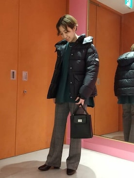 Ray BEAMSさん(レディース・156cm)の冬コーディネート