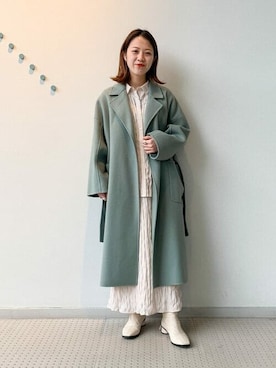 Ray BEAMSさん(レディース・160cm)の冬コーディネート