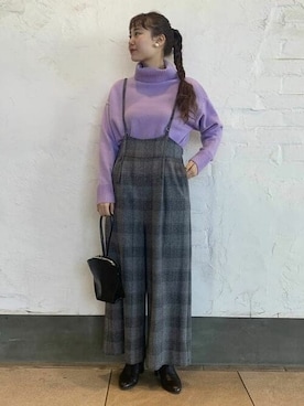 Ray BEAMSさん（レディース・162cm）の冬コーディネート