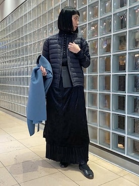 Ray BEAMSさん（レディース・158cm）の冬コーディネート