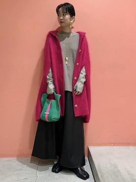 Ray BEAMSさん（レディース・160cm）の冬コーディネート